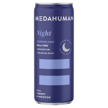Medahuman Night CBD Cherry & Hibiscus 250ml