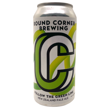 Round Corner Brewing Follow The Green Line New Zealand Pale Ale 440ml 