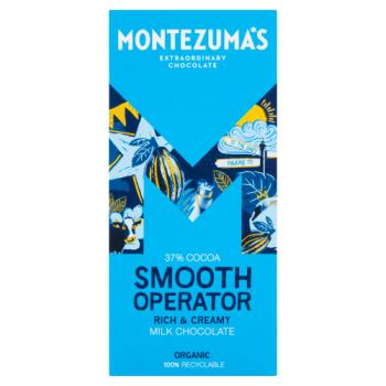 Montezuma's Organic Smooth Operator Rich & Creamy Milk Chocolate 90g