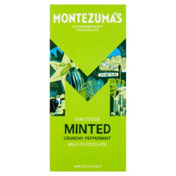 Montezuma's Minted Crunchy Peppermint Milk Chocolate 90g