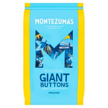 Montezuma's 37% Cocoa Giant Buttons Milk Chocolate 180g