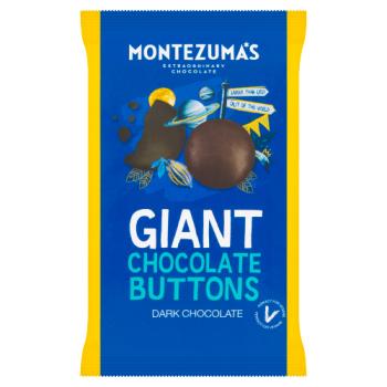 Montezuma's Giant Chocolate Buttons Dark Chocolate 120g