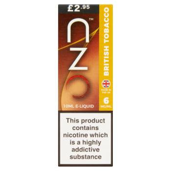 Nzo British Tobacco 10ml E-liquid 6mg/ml