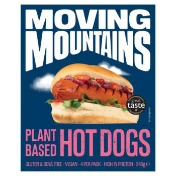 Moving Mountains 4 Plant Based Hotdogs 240g