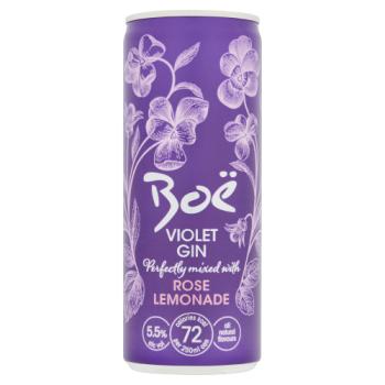 Boe Violet Gin & Rose Lemonade