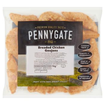 Pennygate Breaded Chicken Goujons 1kg