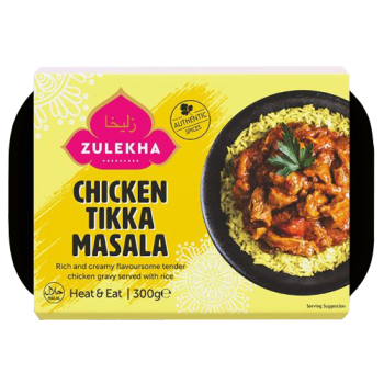 Zulekha Chicken Tikka Masala Curry 300g PM £2.99 