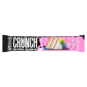Warrior Crunch High Protein, Low Sugar Bar Birthday Cake 64g