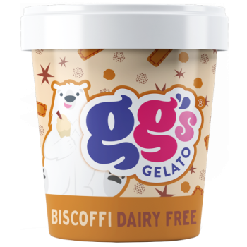 GG's Gelato Biscoffi Dairy Free Ice Cream 500ml 