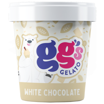 GG's Gelato White Chocolate Ice Cream 500ml 