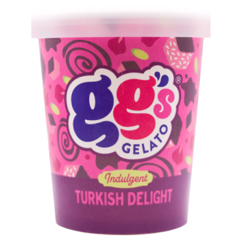 GG's Gelato Turkish Delight Ice Cream 500ml 