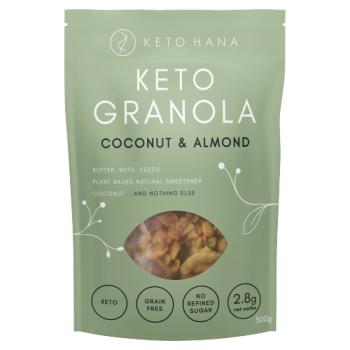 Keto Hana Coconut & Almond Keto Granola 300g