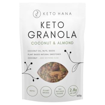 Keto Hana Coconut & Almond Keto Granola 300g