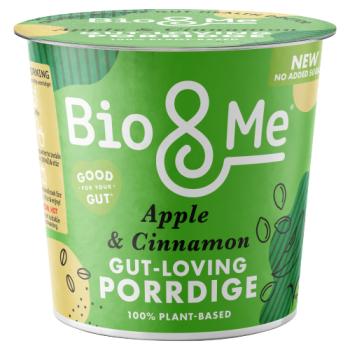 Bio & Me Apple & Cinnamon Gut-Loving Porridge 58g
