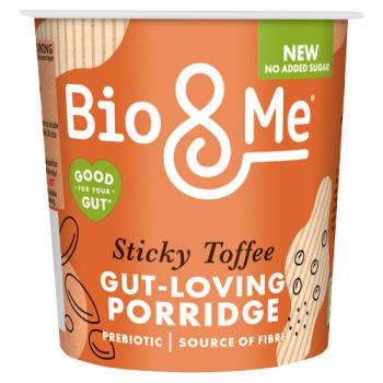 Bio&Me Sticky Toffee Gut-Loving Porridge 58g