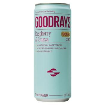Goodrays 30mg CBD Raspberry & Guava 250ml