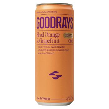 Goodrays 30mg CBD Blood Orange & Grapefruit 250ml
