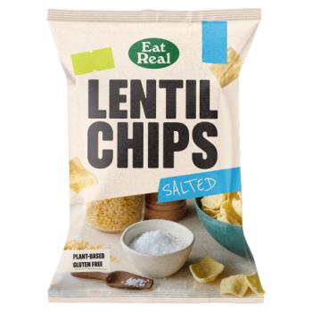 Eat Real Lentil Chips Salted 95g