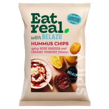 Eat Real Limited Edition Hummus Chips with Belazu 110g