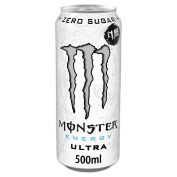 Monster Energy Drink Ultra Zero Sugar 500ml PM £1.55