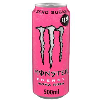 Monster Energy Drink Ultra Rosa Zero Sugar 500ml PM £1.55