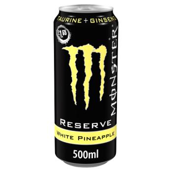 Monster Energy Drink Reserve White Pineapple 500ml PMP £1.65