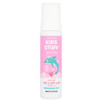 Kids Stuff Pink Wacky Whip Strawberry Splash Hair & Body Wash 200ml