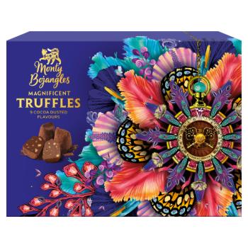 Monty Bojangles 9 Cocoa Dusted Flavours Magnificent Truffles 248g