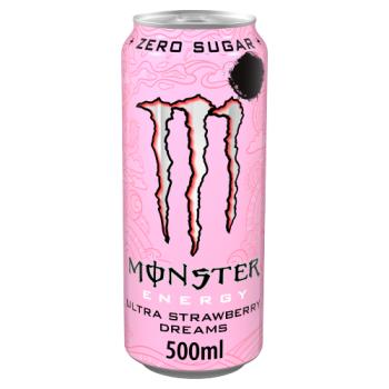 Monster Energy Ultra Strawberry Dreams Strawberry Flavour 500ml