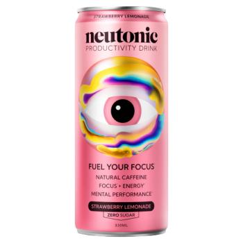 Neutonic Productivity Drink Strawberry Lemonade 330ml