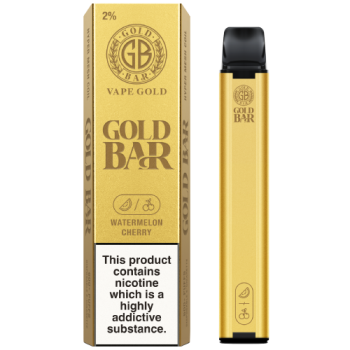 Gold Bar Disposable Vape Watermelon Cherry 