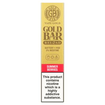 Gold Bar Reload Summer Berries Vape Gold