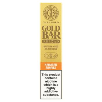 Gold Bar Reaload Hawaiian Sunrise Vape Gold