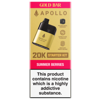 Gold Bar Apollo 20K Starter Kit Summer Berries 