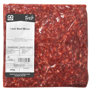 Go Local Lean Beef Mince 300g PM £3.99 
