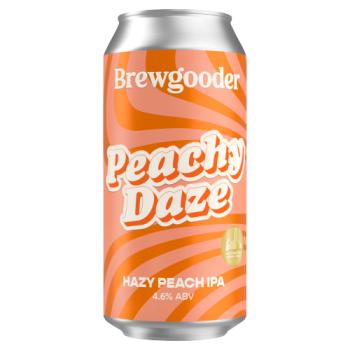 Brewgooder Peachy Daze Hazy Peach IPA 440ml