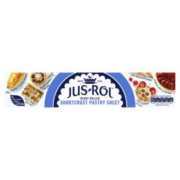 Jus-Rol Ready Rolled Shortcrust Pastry Sheet 320g