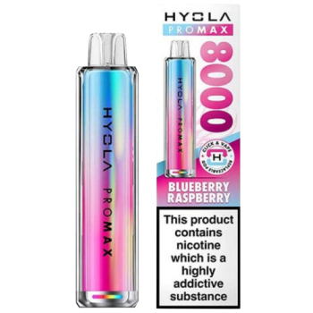 Hyola Pro Max 8000 Vape Blueberry Raspberry 