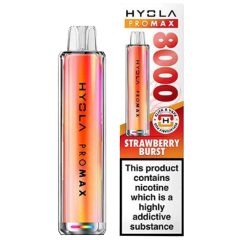 Hyola Pro Max 8000 Vape Strawberry Burst 