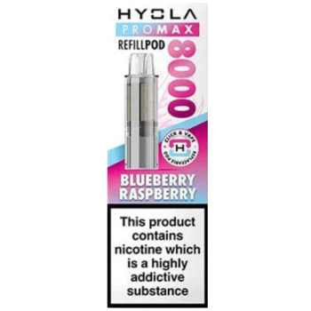 Hyola Pro Max 8000 Blueberry Raspberry Refill Pod 