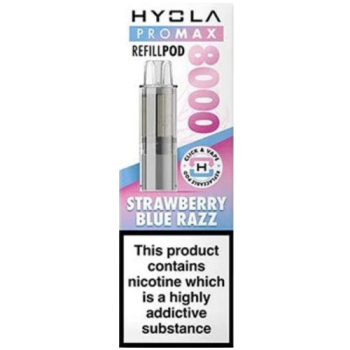 Hyola Pro Max 8000 Strawberry Blue Razz Refill Pod 