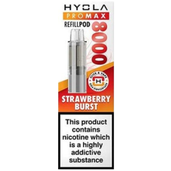 Hyola Pro Max 8000 Strawberry Burst Refill Pod 