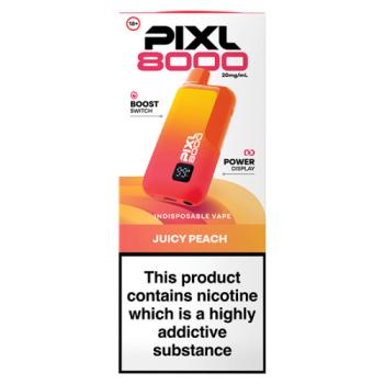Pixl 8000 Juicy Peach Indisposable Vape