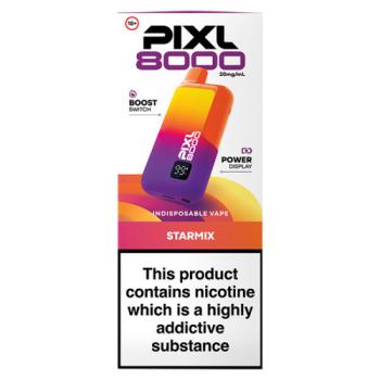 Pixl 8000 Starmix Indisposable Vape 200mg/ml
