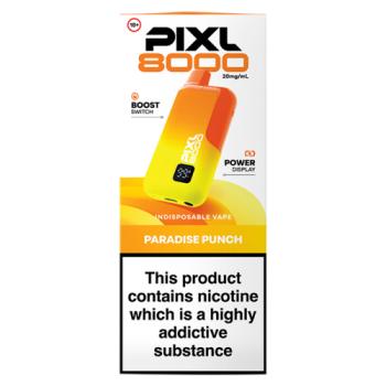 Pixl 8000 Paradise Punch Indisposable Vape 20mg/ml
