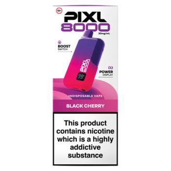 Pixl 8000 Black Cherry Indisposable Vape
