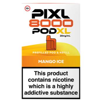Pixl 8000 Pod XL Mango Ice Prefilled Pod & Refill 20mg/ml