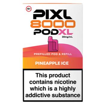 Pixl 8000 Pod XL Pineapple Ice Prefilled Pod & Refill 20mg/ml