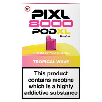 Pixl 8000 Pod XL Tropical Wave Prefilled Pod & Refill 20mg/ml