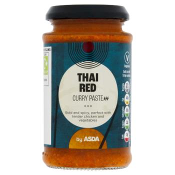 ASDA Red Thai Curry Paste 200g